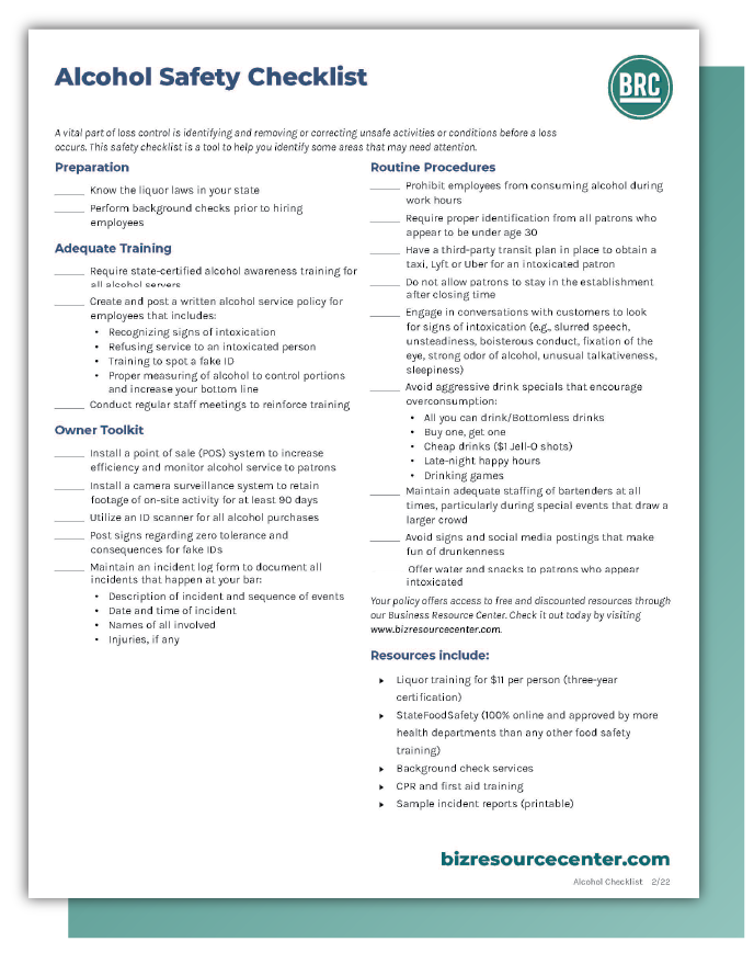 pdf-thumbnail-Alcohol-Safety-Checklist