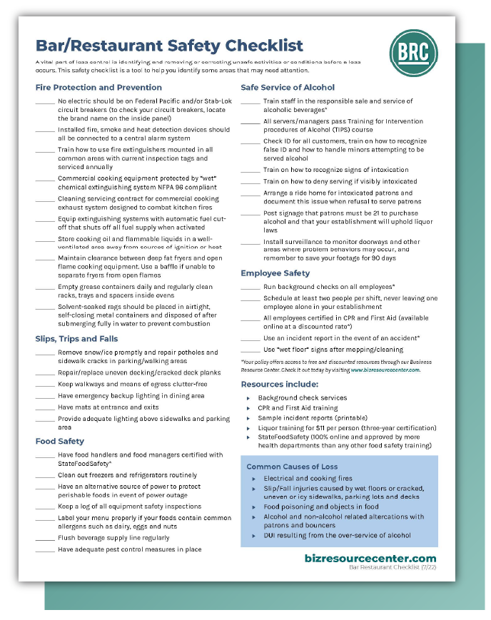 pdf-thumbnailbar-restaurant-safety-checklist